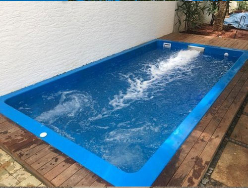 Fiberglass Rectangular Swimming Pool Manufacturer in Mumbai